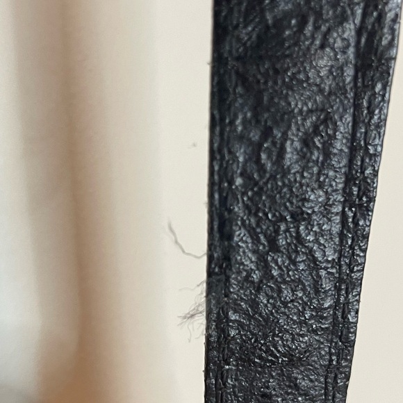 Vintage black suede and alligator crossbody bag - Picture 13 of 13